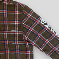 Chrome Hearts Padded Flannel in Brown - Preowned