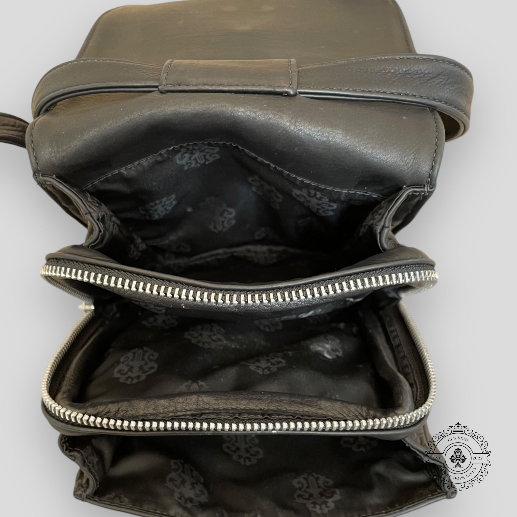 Chrome Hearts Leather Sling Bag