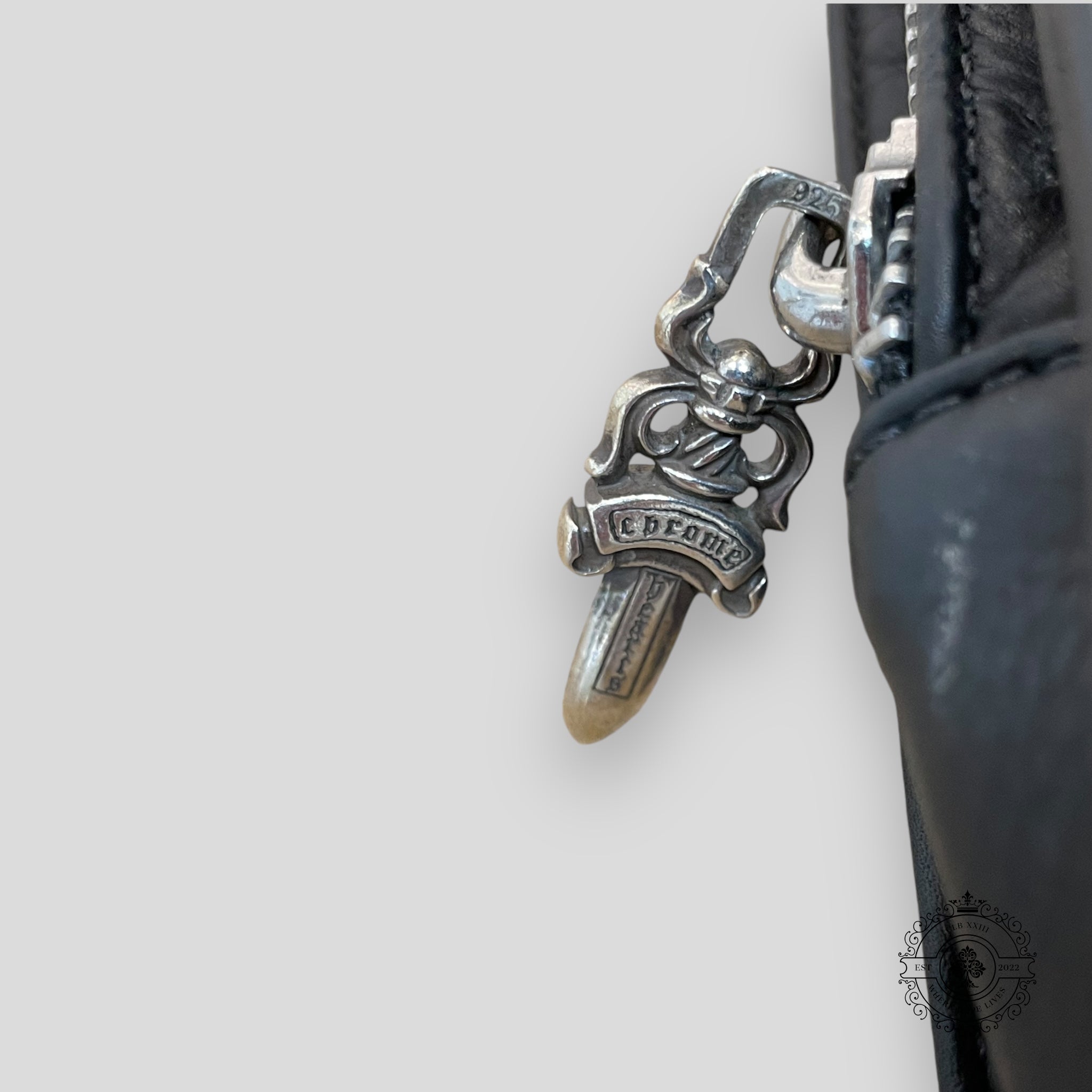 Chrome Hearts Leather Sling Bag