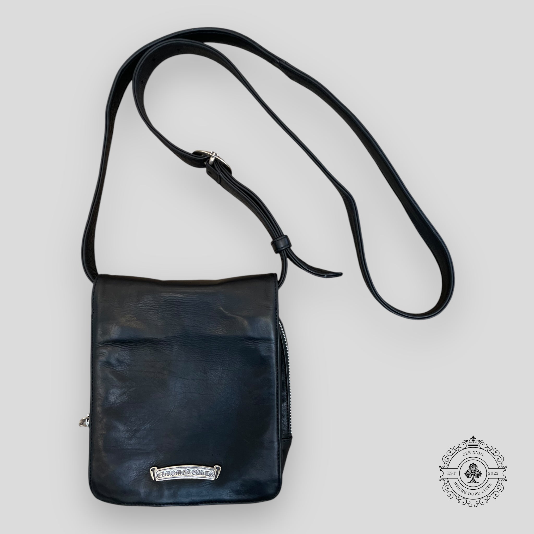Chrome Hearts Leather Sling Bag