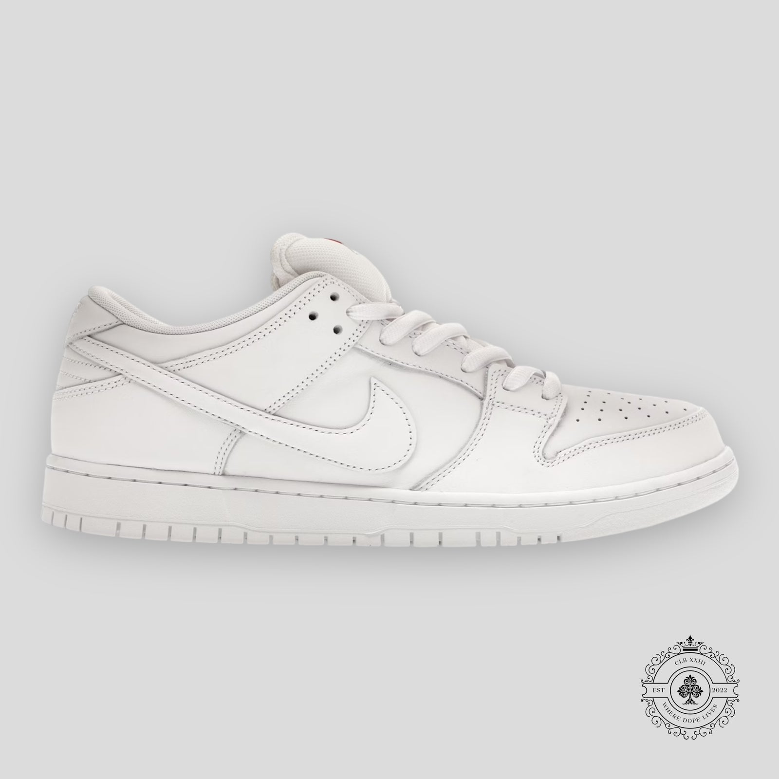 Nike SB Dunk Low Pro Triple White