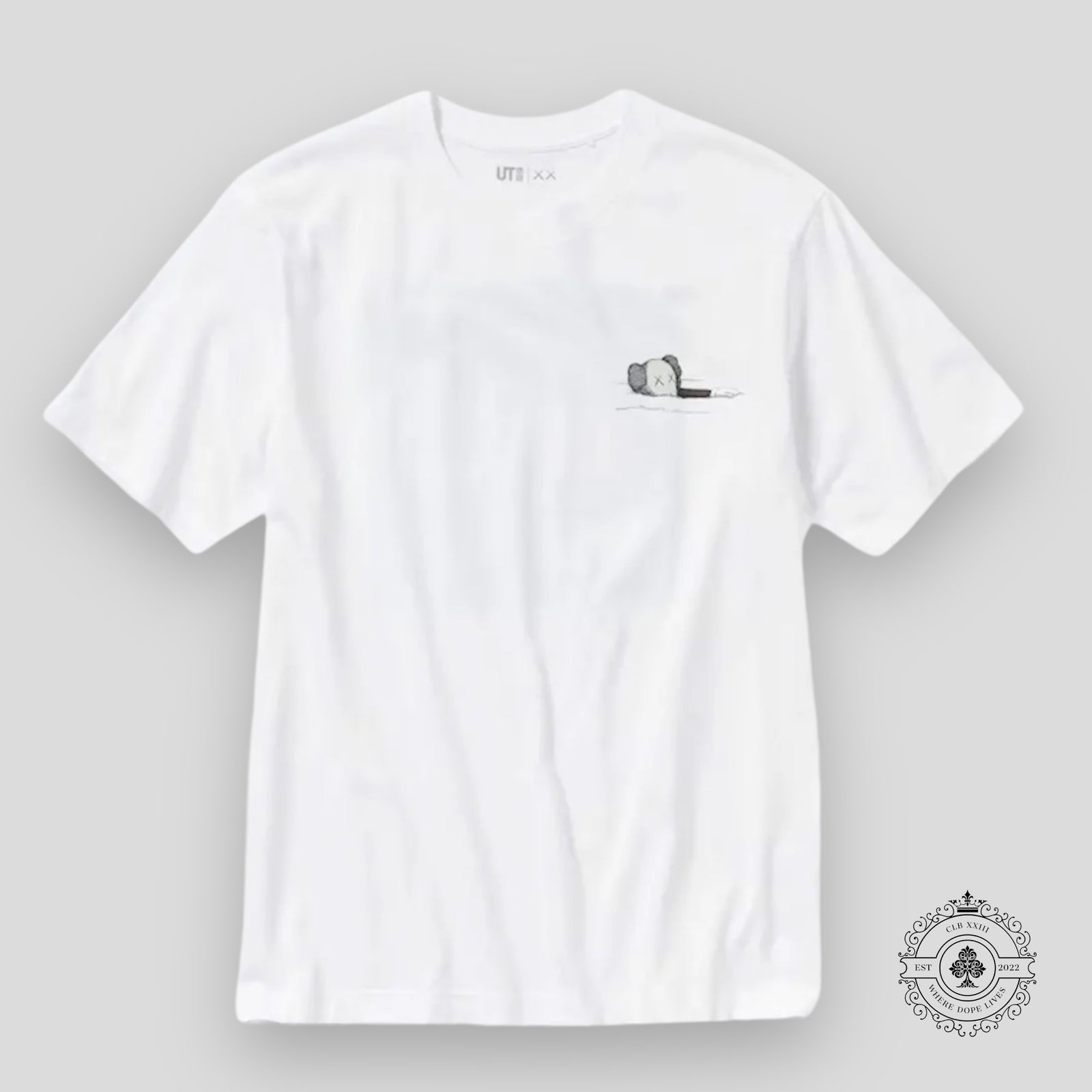 Kaws x Uniqlo Tee in White