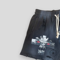 Vertabrae Double Logo Demon Shorts