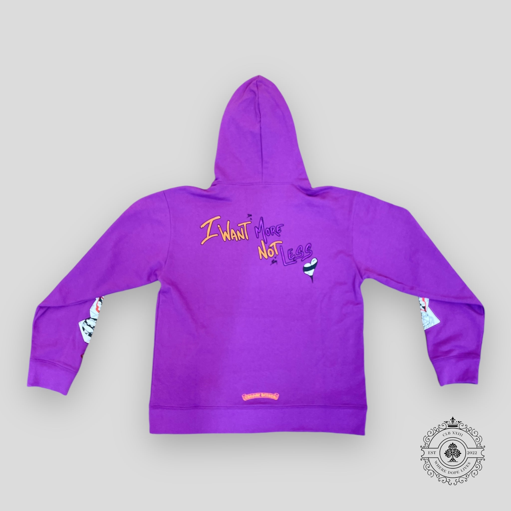 Chrome Hearts Matty Boy An That's That Hoodie in Purple
