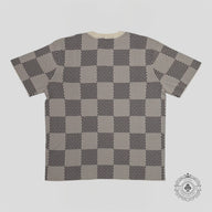 Louis Vuitton Damier Heritage Jacquard Short Sleeve Crewneck