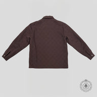 Louis Vuitton Monogram Embossed Overshirt in Brown