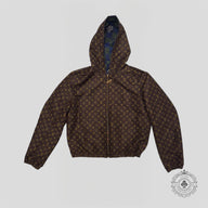Louis Vuitton Heritage Damier Reversible Windbreaker in Brown