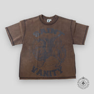 Saint Vanity Griffins Tee in Brown