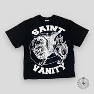 Saint Vanity Griffin Tee in Black