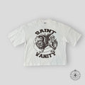 Saint Vanity Griffin Tee in Brown/White