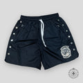 Saint Vanity Nylon Shorts in Black