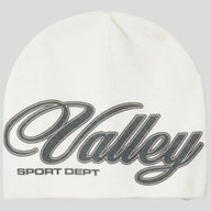 Vale Coke Cursive Beanie in White