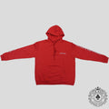 Chrome Hearts Scroll Hoodie In Red