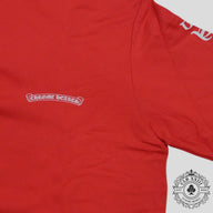 Chrome Hearts Scroll Hoodie In Red
