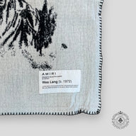 Amiri X Wes Lang Fantasy Blanket in Ivory