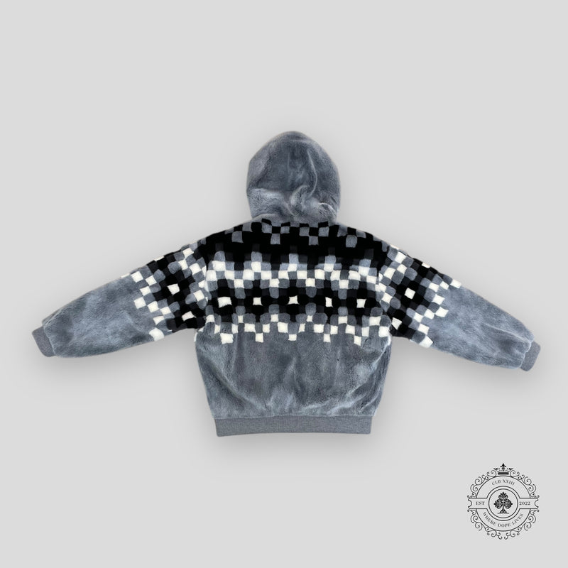 Louis Vuitton Damoflage Mink Fair Isles Blouson