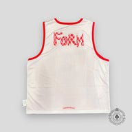 Chrome Hearts Reversible Mesh Team 99 Jersey in Red
