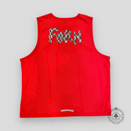 Chrome Hearts Reversible Mesh Team 99 Jersey in Red