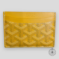 Goyard Saint Sulpice Cardholder in Yellow