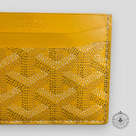 Goyard Saint Sulpice Cardholder in Yellow