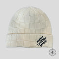 Louis Vuitton Damier Snug Cream Beanie