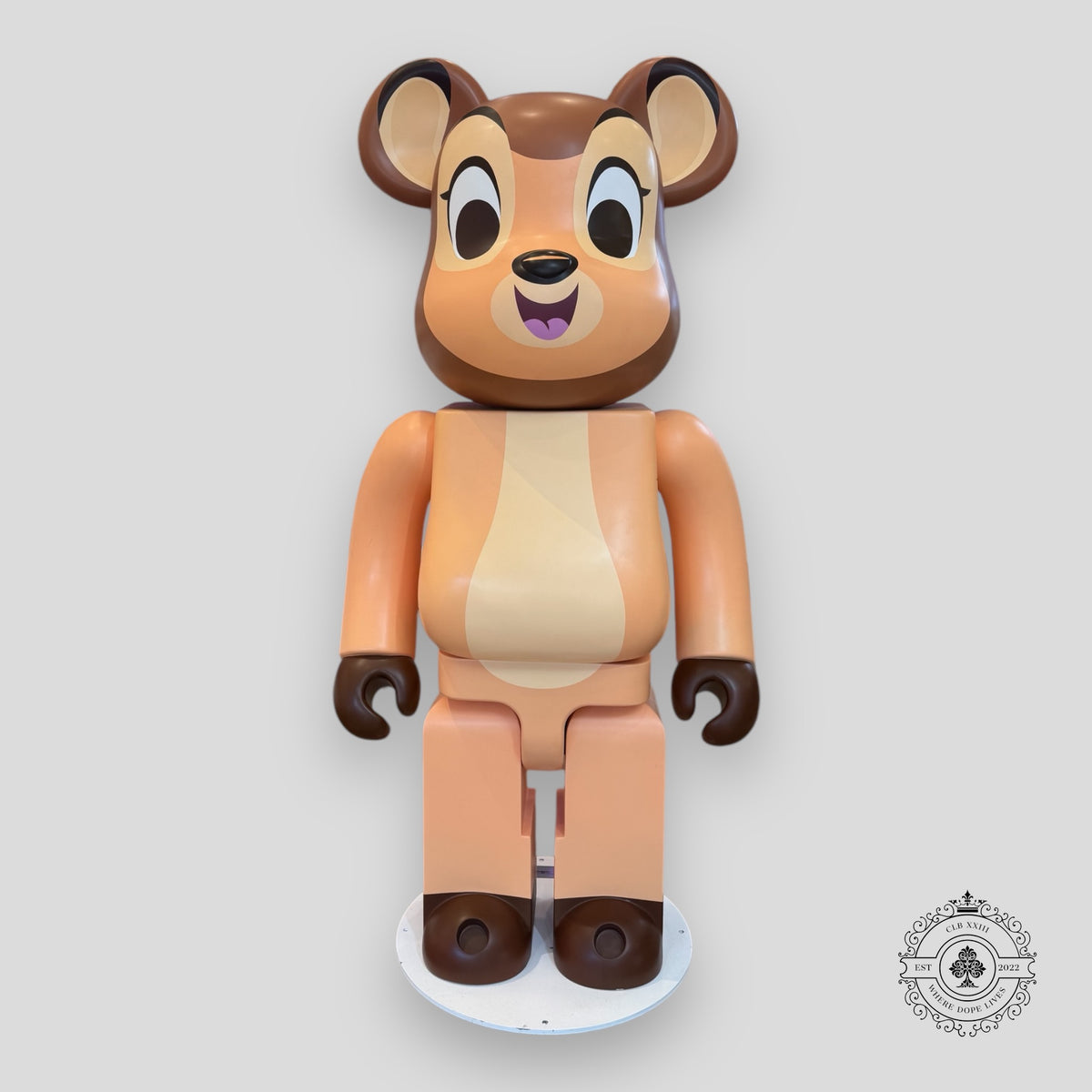 Disney Bambi 4ft Bearbrick Statue