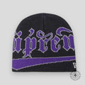 Supreme Accent Beanie in Navy