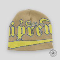 Supreme Accent Beanie in Khaki