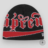 Supreme Accent Beanie in Black