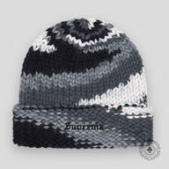 Supreme Gradient Space Dye Beanie in Black