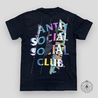 Anti Social Social Club Perspective Tee in Black