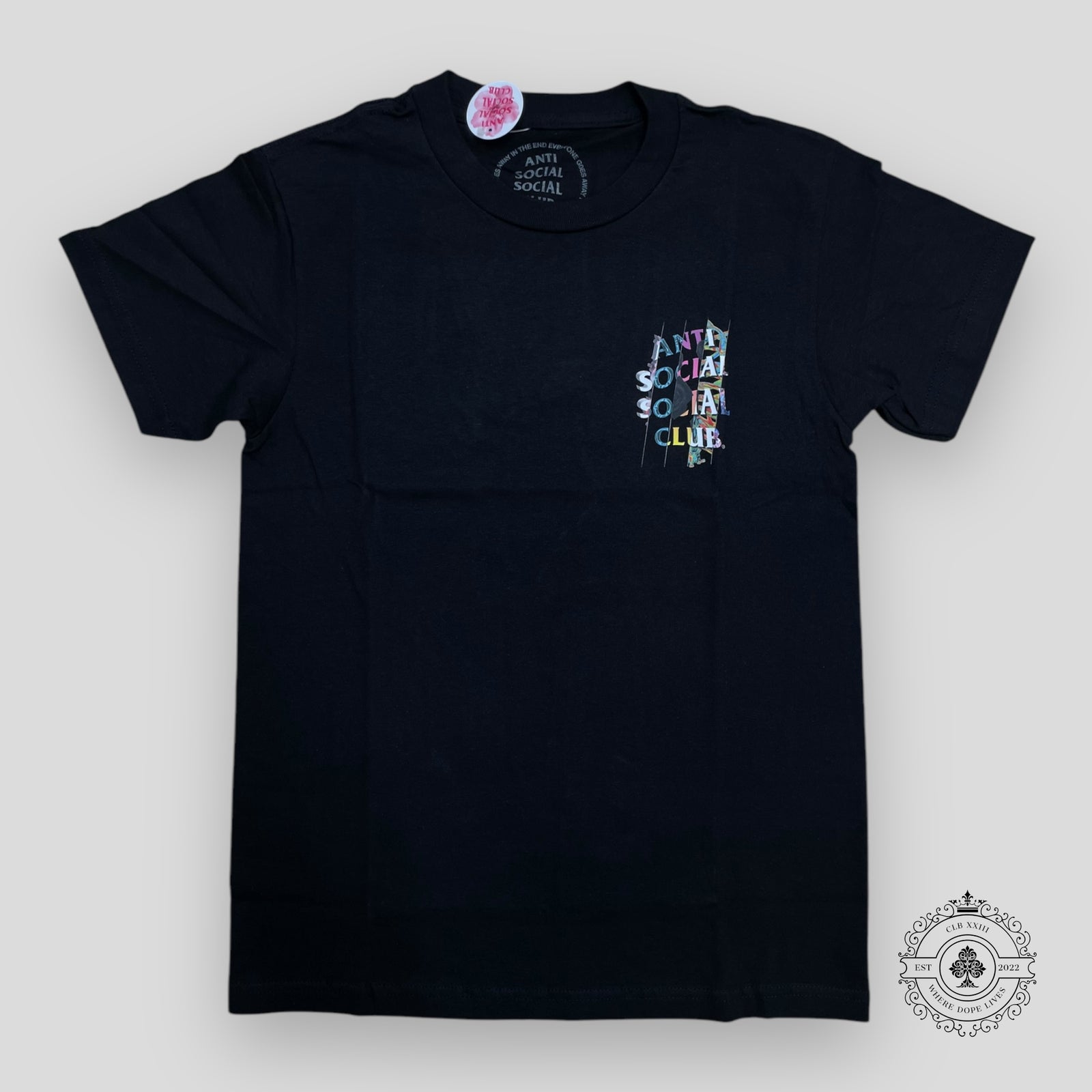 Anti Social Social Club Perspective Tee in Black