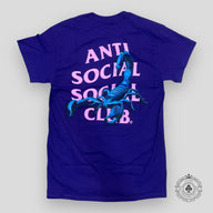 Anti Social Social Club Moodsting Tee in Purple