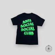 Anti Social Social Club Popcorn Tee in Black