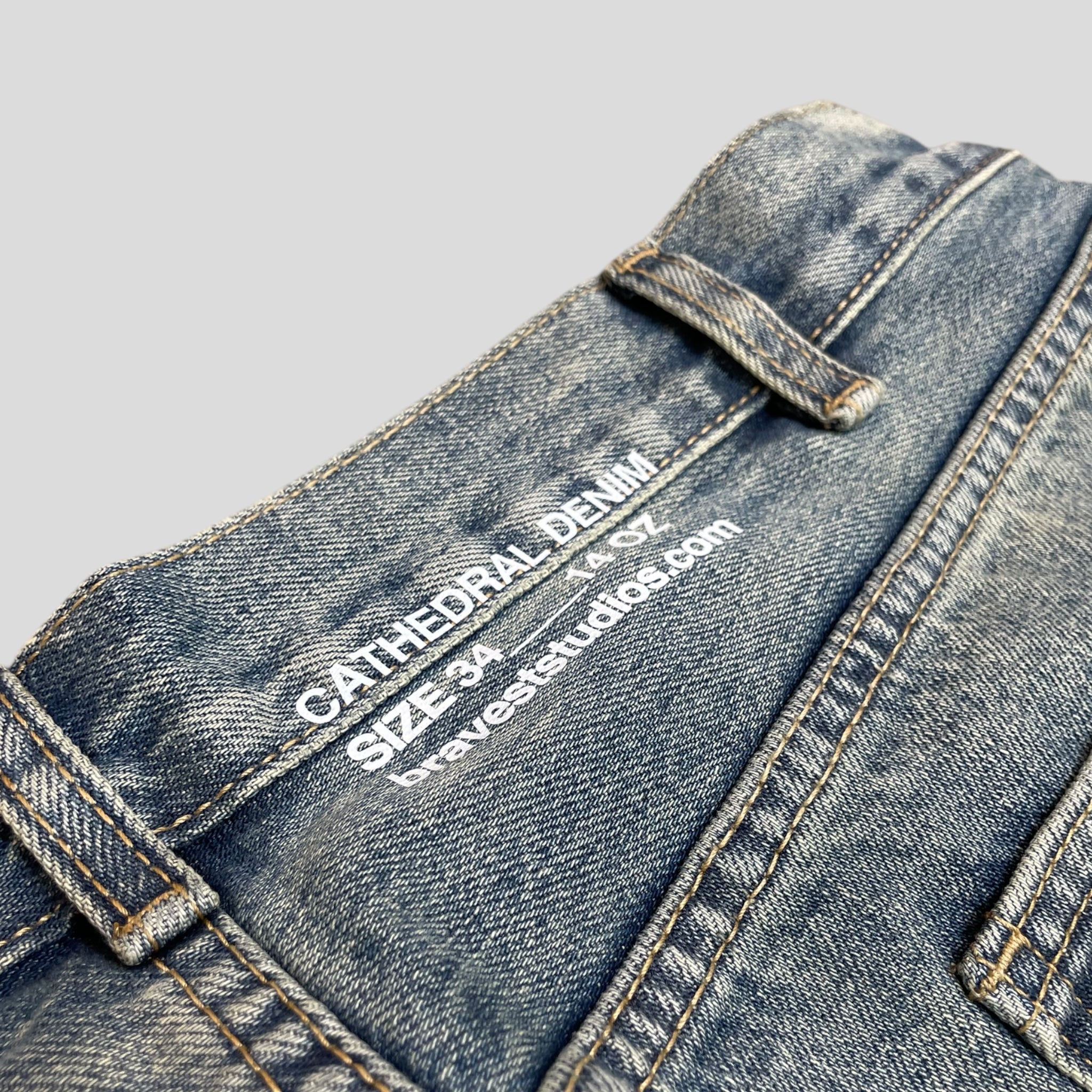 パンツ bravest studios BLUE CATHEDRAL DENIM Bravest Studios Blue Cathedral Denim | Up To 30% Off Disciunt |