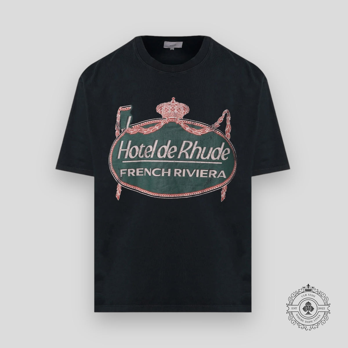 Rhude Riviera Tee In Black