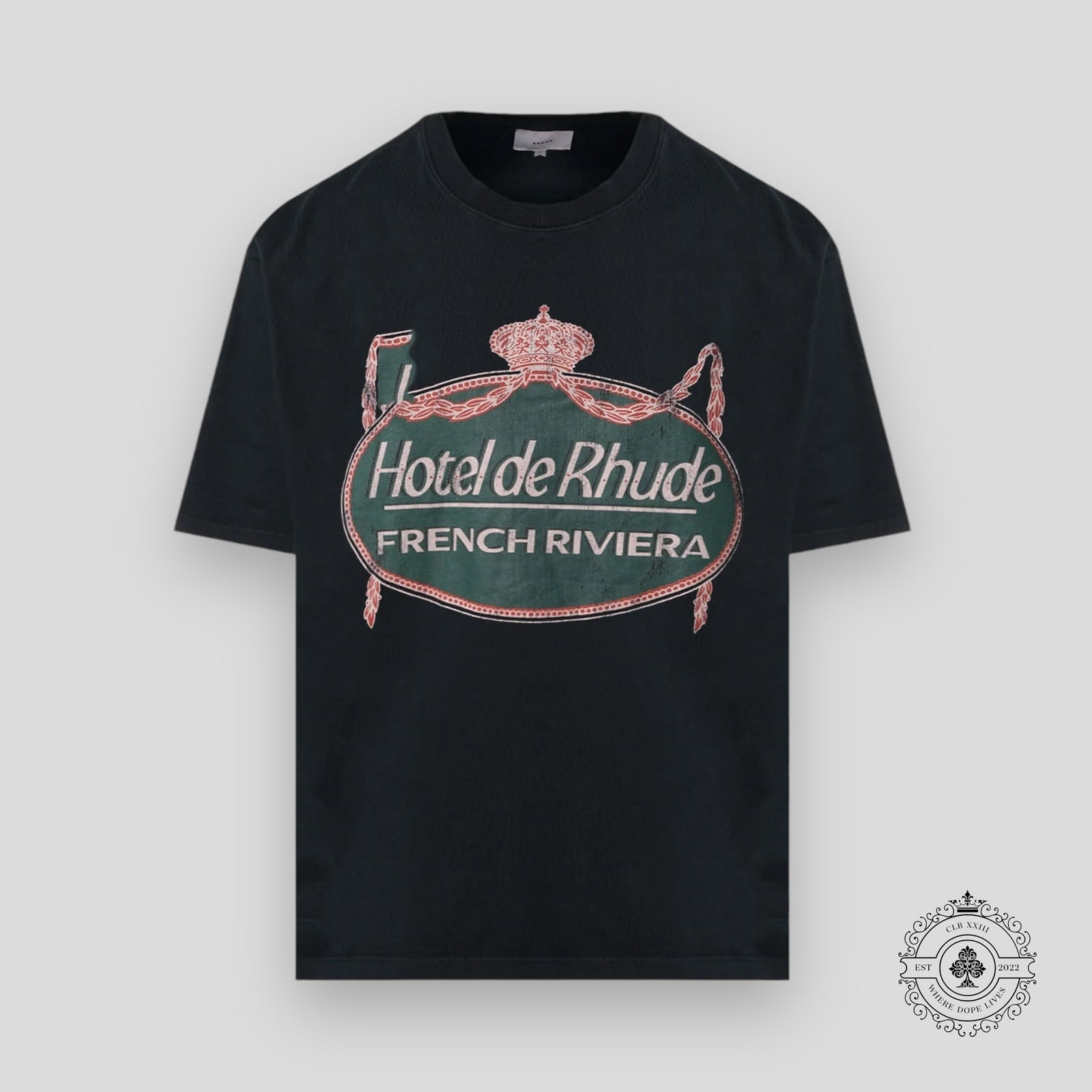 Rhude Riviera Tee in Black