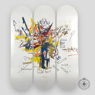 Jean-Michel Basquiat EXU 1988 Skateboard Deck Set