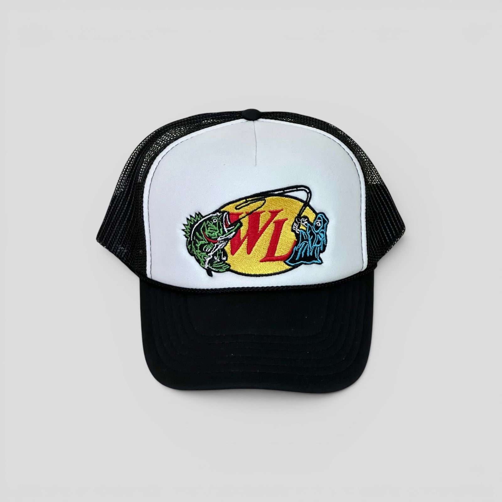 Warren Lotas Reelin Reaper Trucker Hat in White