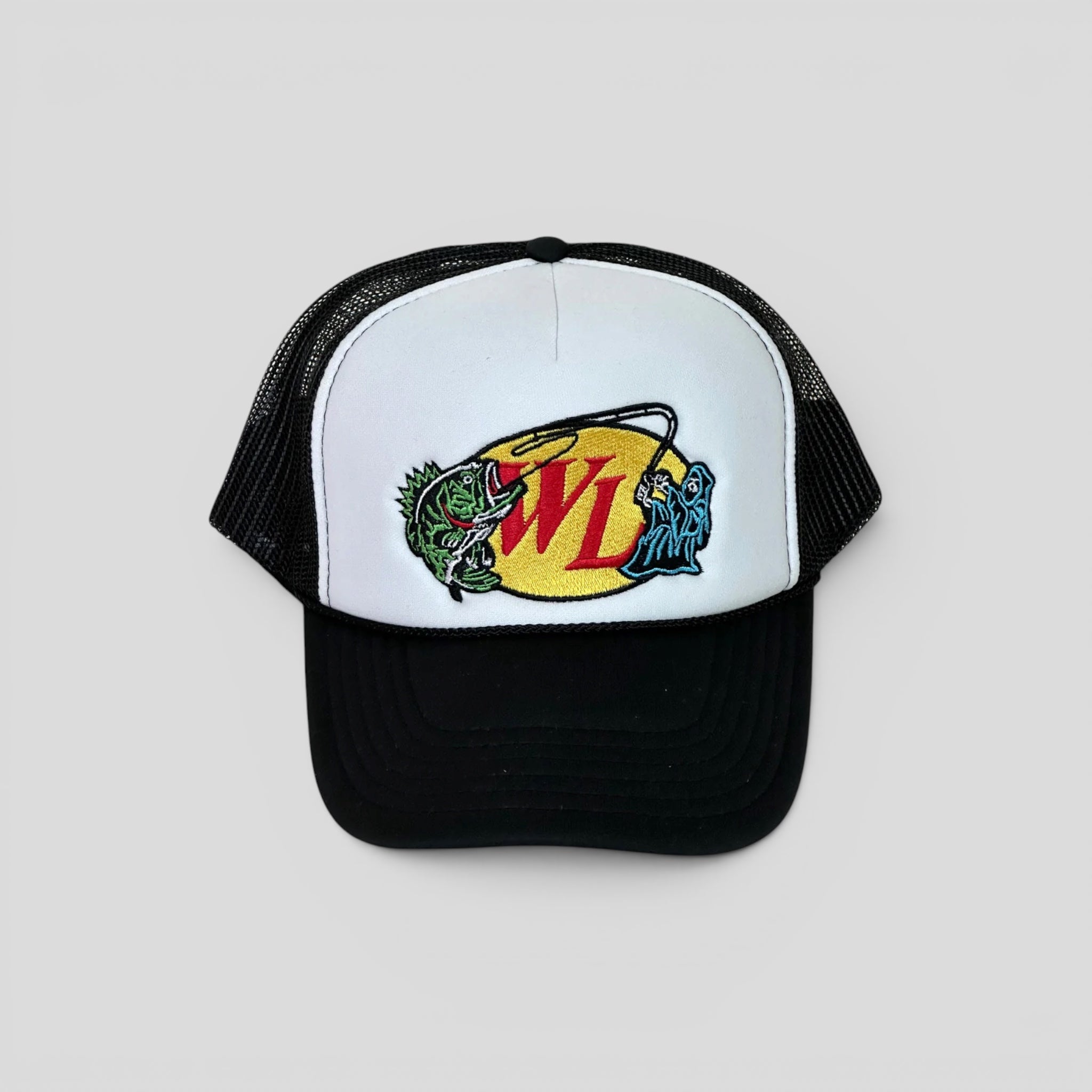Warren Lotas Reelin Reaper Trucker Hat in White