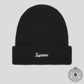 Supreme Loose Gauge Beanie in Black