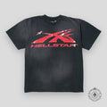 Hellstar Sport Logo Gel T-shirt in Black/Red