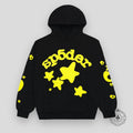 Sp5der Beluga Hoodie Onyx / Yellow