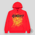 Sp5der P*NK V2 Hoodie in Red