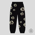 Denim Tears x Cpfm Cactus Tears Wreath Sweatpants in Black