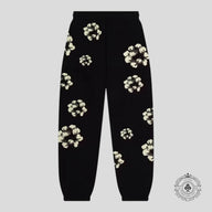 Denim Tears x Cpfm Cactus Tears Wreath Sweatpants in Black