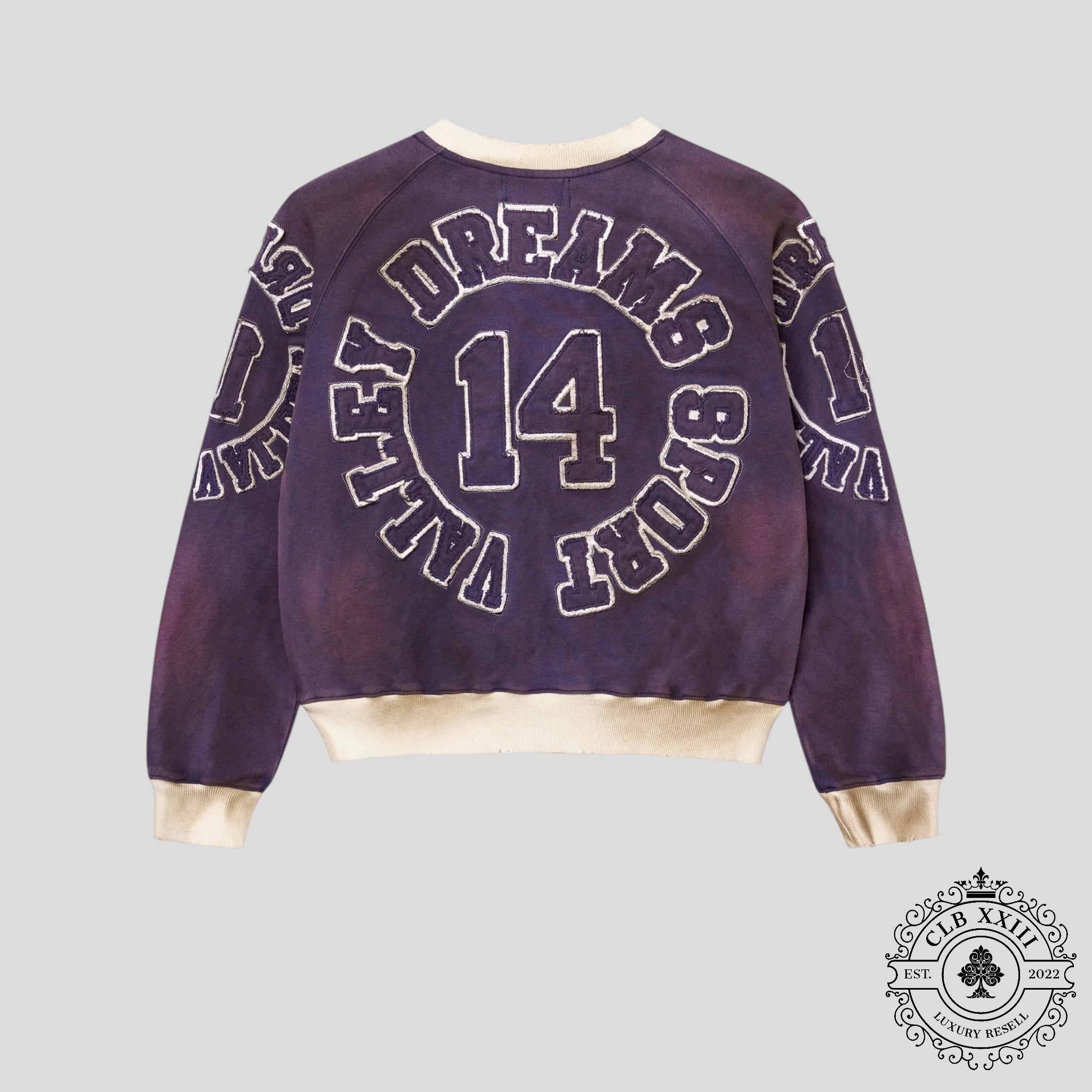 Vale Insignia Crewneck in Purple