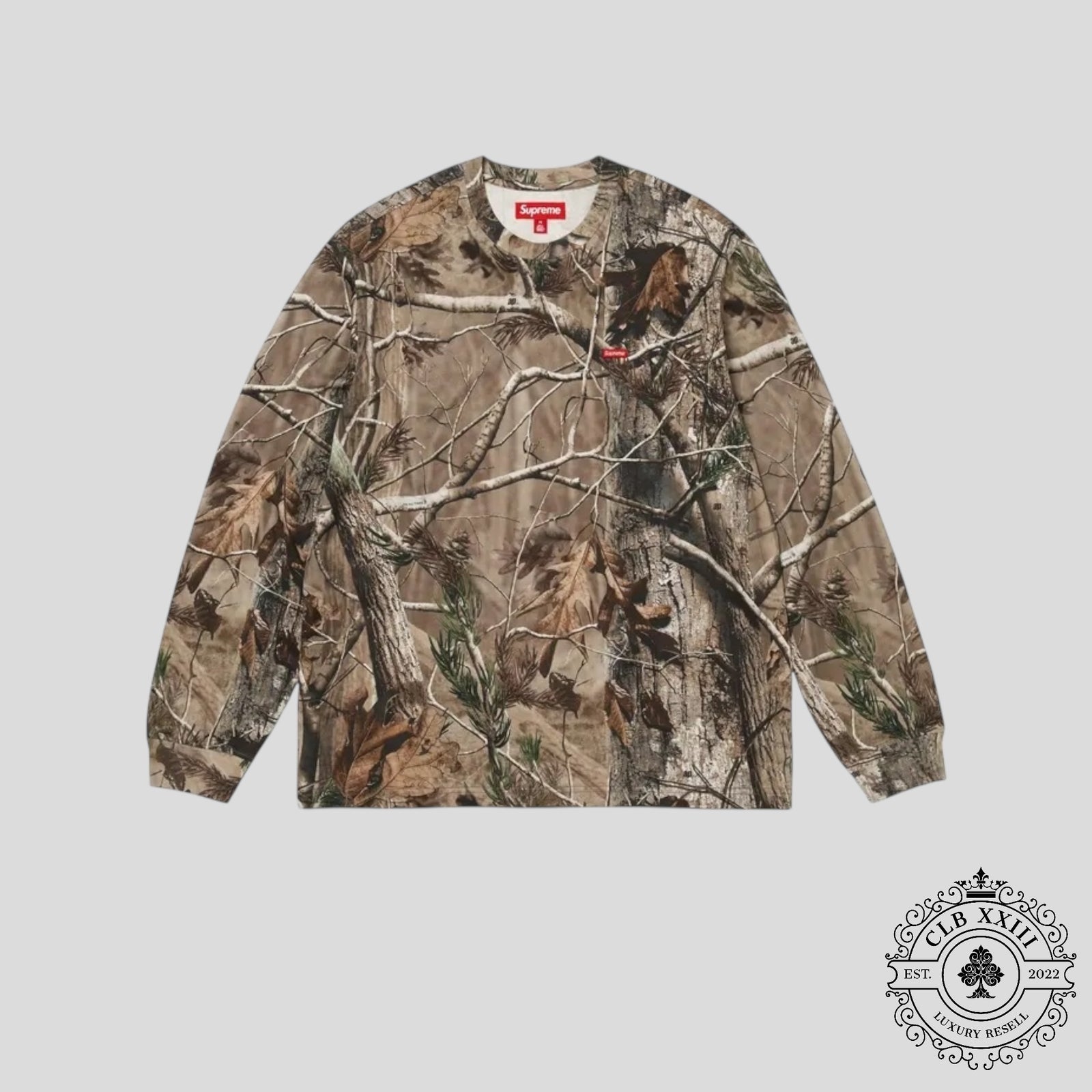 Supreme Small Box L/S Tee (FW25) Realtree AP Camo
