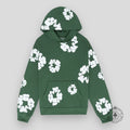 Denim Tears The Cotton Wreath Hoodie in Green