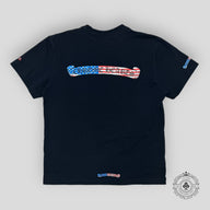 Chrome Hearts Matty Boy American Flag Scoll T-Shirt